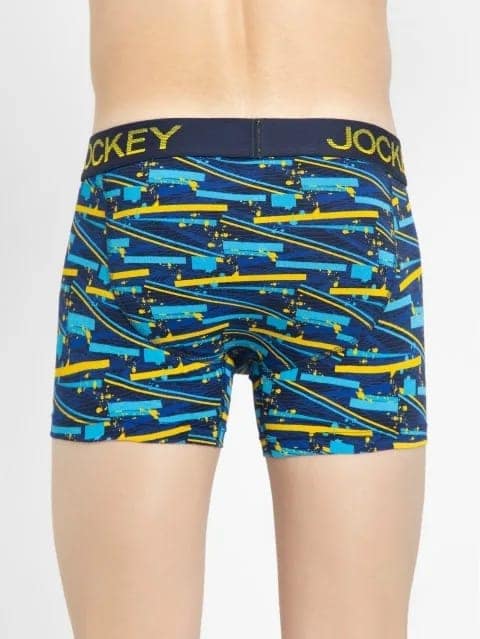 Jockey Men's FP23 Pop Color Printed Trunk view 2