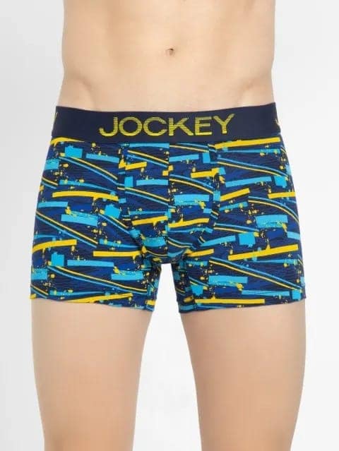 Jockey Men's FP23 Pop Color Printed Trunk view 3
