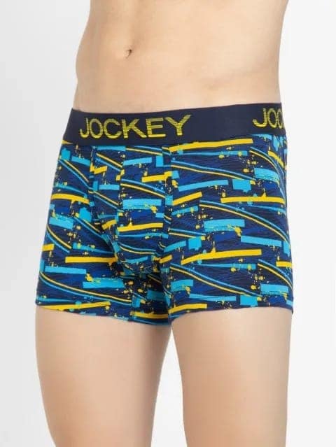 Jockey Men's FP23 Pop Color Printed Trunk view 4