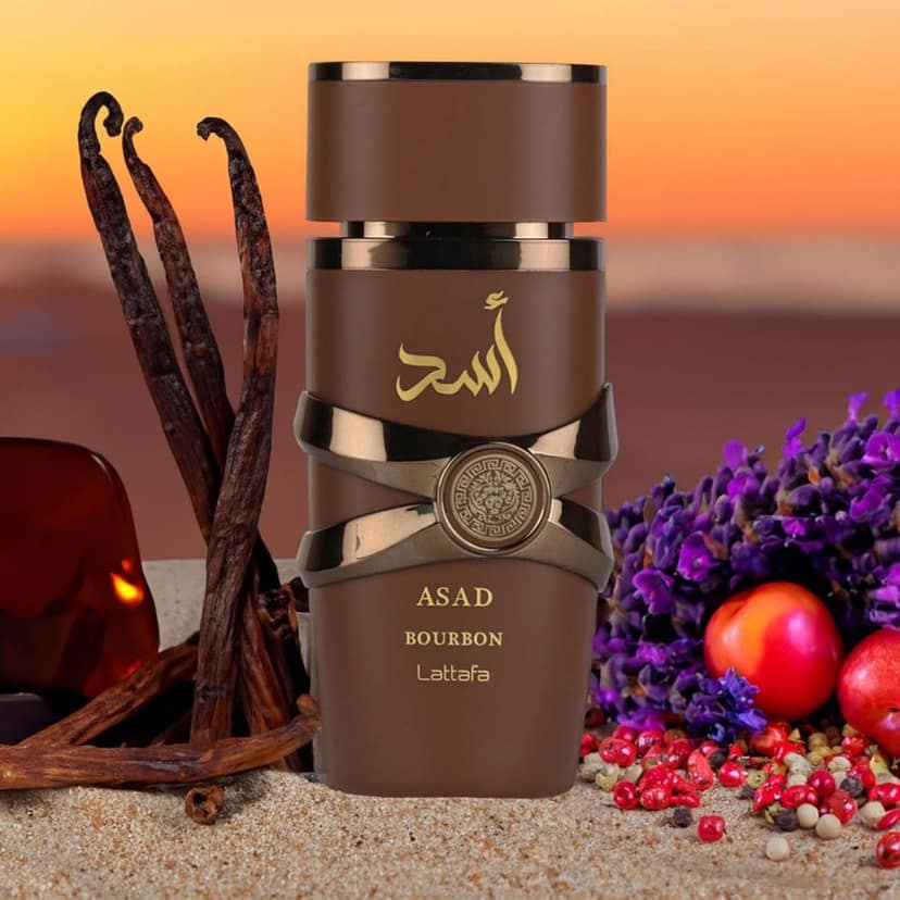 Lattafa Asad Bourbon Eau de Parfum for Men – 100 ml | Long Lasting Woody Amber Fragrance view 4