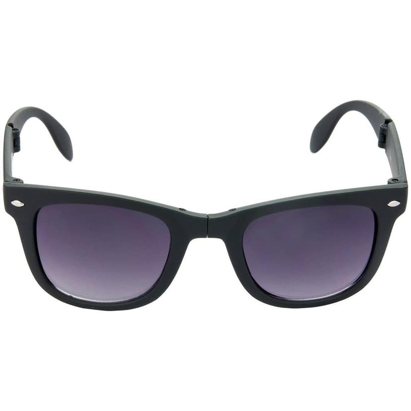 HRINKAR Men Women Boys & Girls Pilot Sunglasses Silver & Black Frame, Green & Grey Lens (Medium) Pack of - 2 view 3