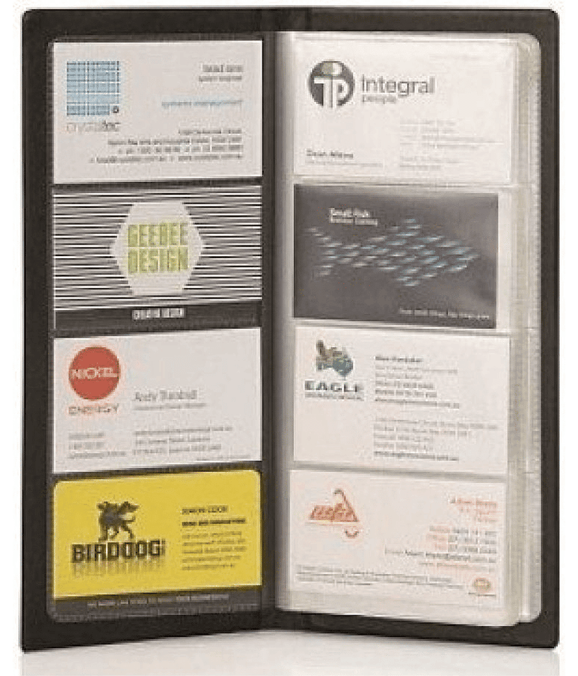 SPS Visiting Card Holder (480 Folder) - (Black) view 2