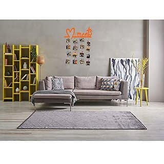 Khush Its Amazing Home Decor Wood Orange Moments Picture Photo Frame for Wall Decor Photos Artworks Prints Multi Pictures Organizer & Hanging Display Frames with Wood Clips (Orange) view 2
