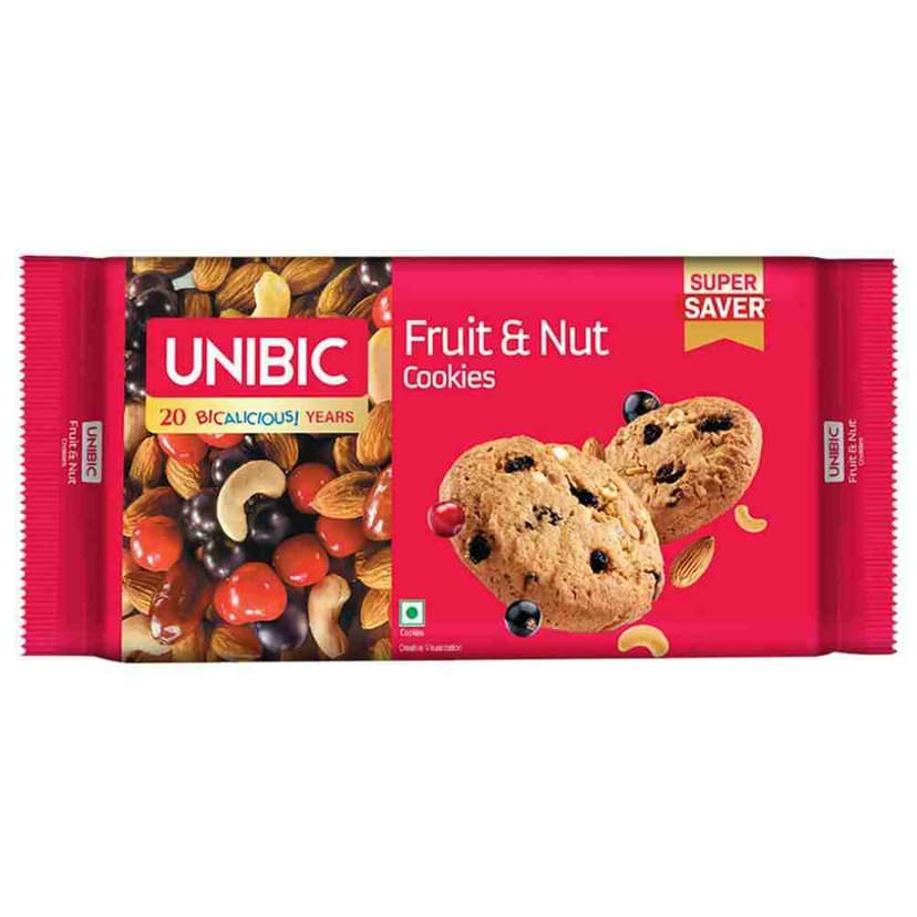 Unibic Fruit & Nut Delight Cookies 500 g