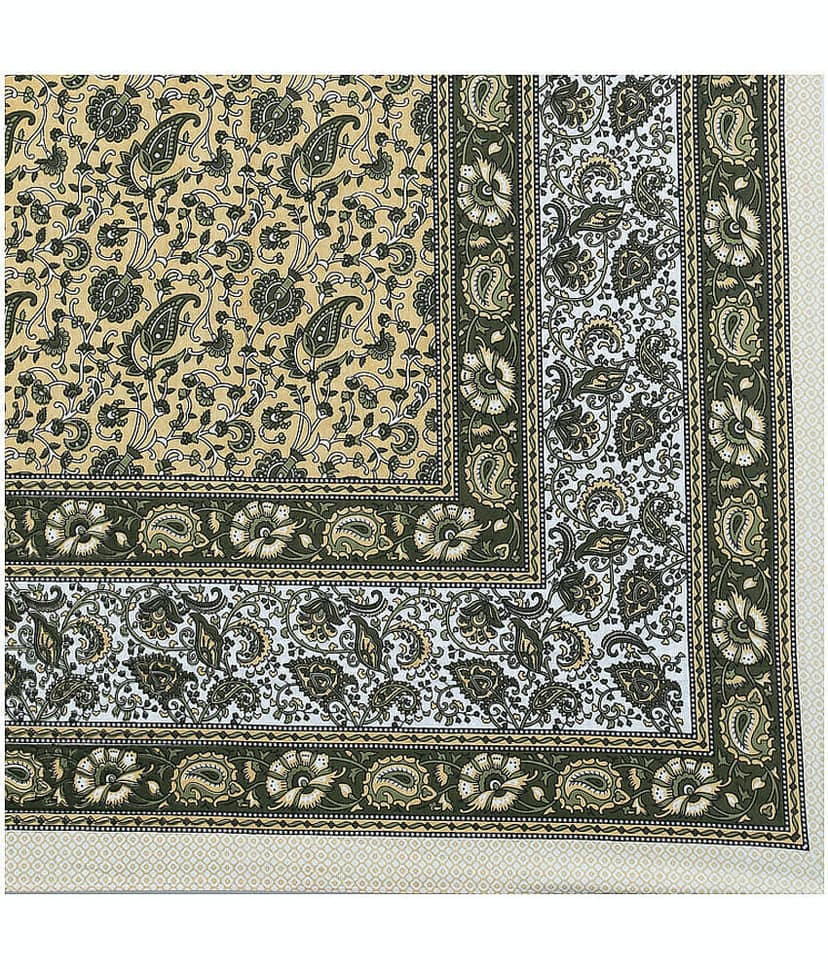 CLOTHORO Cotton 1 Double King Bedsheet with 2 Pillow Covers ( Multicolor ) view 2
