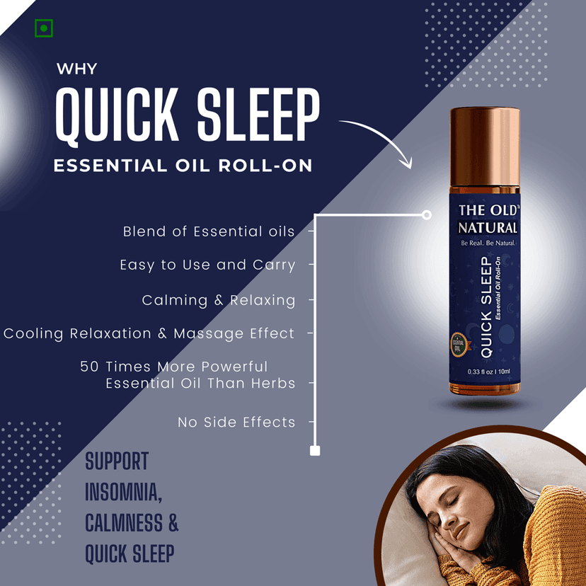 Melatonin Sleeping Pills & Deep Sleep Roll On Kit - Stress Relief, Promotes Relaxation and Helps Improve Sleep Quality view 2