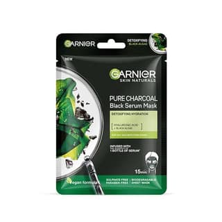 Garnier Skin Naturals Pure Charcoal Black Serum Face Mask