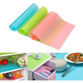 Anti-slip mutli purpose fridge mat washable and anti funguil Eva material SET OF 2) multicolour