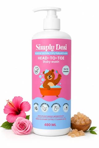 12+ months Head to Toe Baby Wash, 480 ml