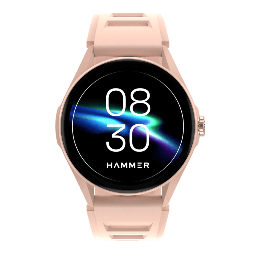 Hammer Cyclone Round dial smart watch with 1.39 inches Big Display & Bluetooth Calling view 2