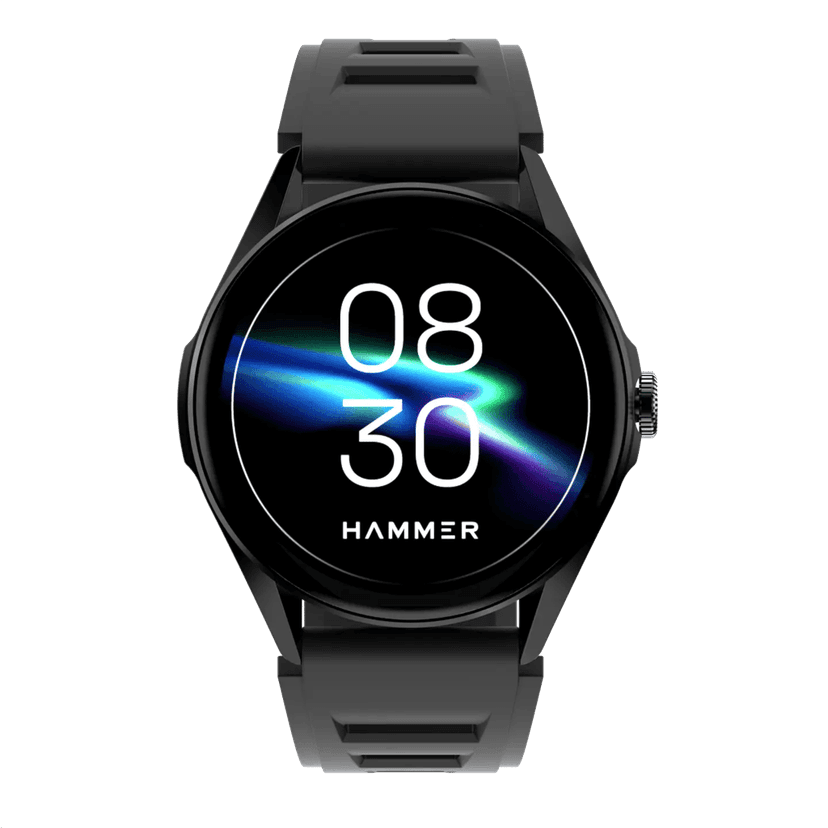 Hammer Cyclone Round dial smart watch with 1.39 inches Big Display & Bluetooth Calling view 7