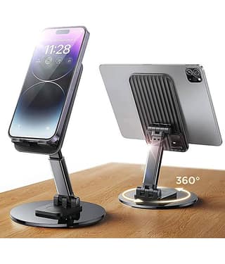 Sb Grand Adjustable Mobile Holder for Smartphones and Tablets ( Black )