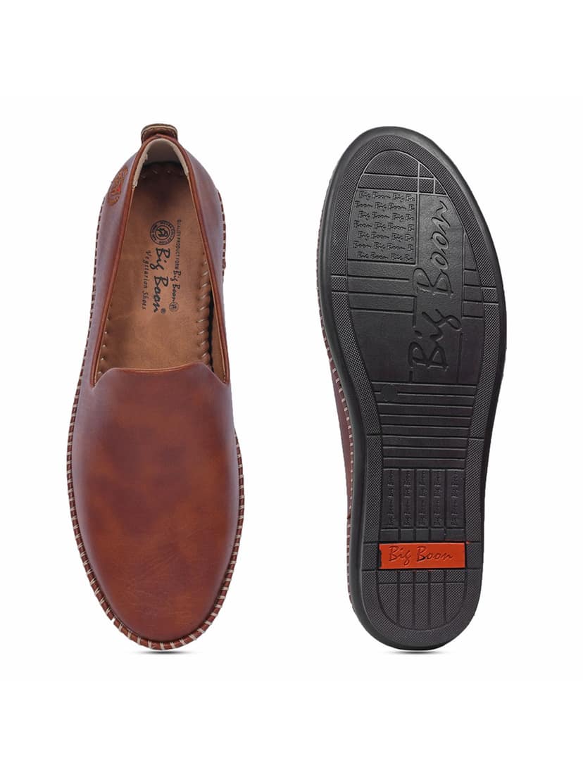 Big Boon Men's Syntheticn Leather Slip-On Loafers view 4