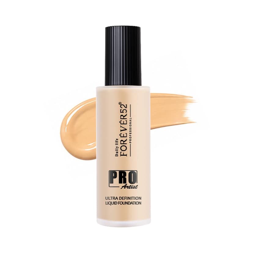 Daily Life Forever52 Pro Artist Ultra Definition Liquid Foundation-60Ml(French Toast-04,Fair To Mediium Skin Tone)Matte & Poreless Long-Lasting Full Coverage For Women Daily Life Forever52 Pro Artist Ultra Definition Liquid Foundation-60Ml(French Toast-0
