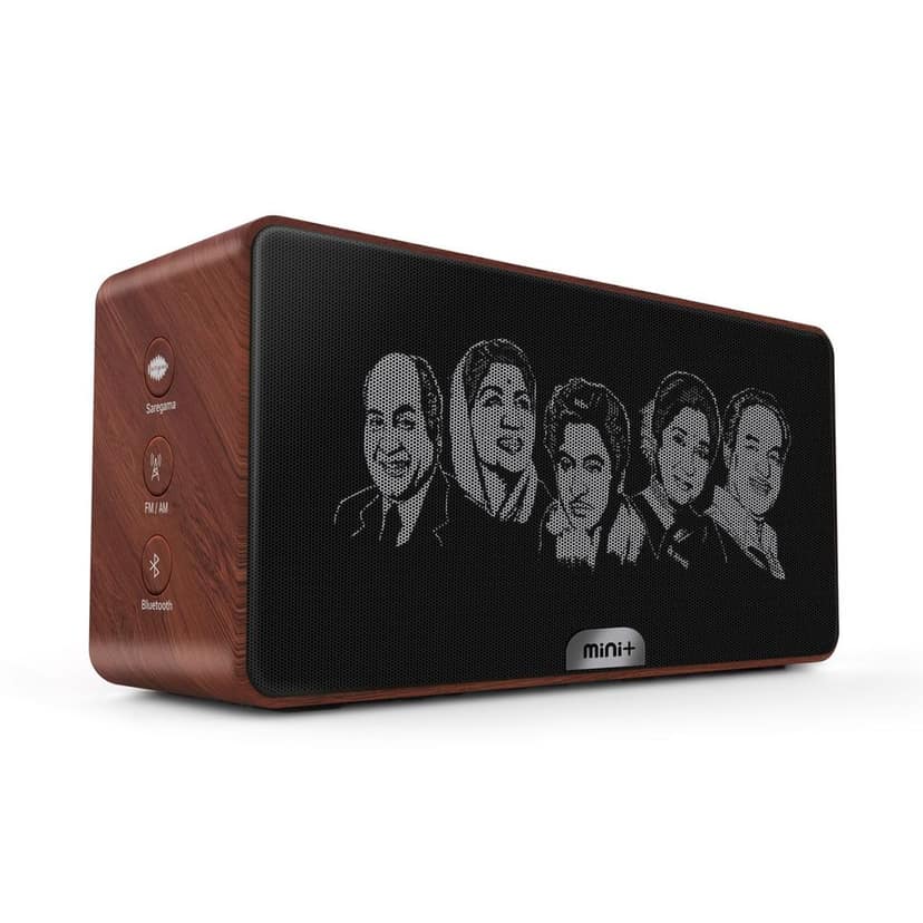 Saregama Carvaan Mini+ (Plus) Portable Music Player with 1000 Preloaded Songs, 10 Watt Speaker, Handsfree Calling, Bluetooth/FM/AM/AUX view 2