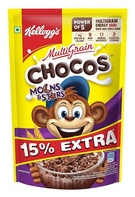 Kellogg's CHOCOS MOON & STAR 375 GM Pouch (375 g)