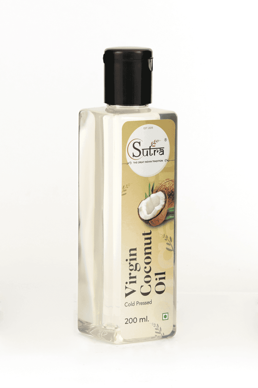 Sutra Virgin Coconut Oil, 200 ml view 2