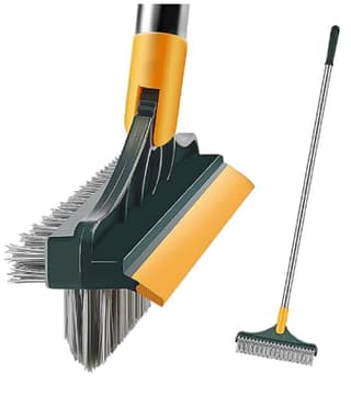 3-in-1 Wiper Brush for Floor & Bathroom Cleaning – Multipurpose Use