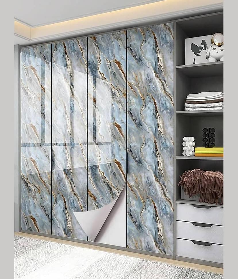 swipe n see Abstract Wallpaper ( 60 x 200 ) cm ( Pack of 3 ) view 2