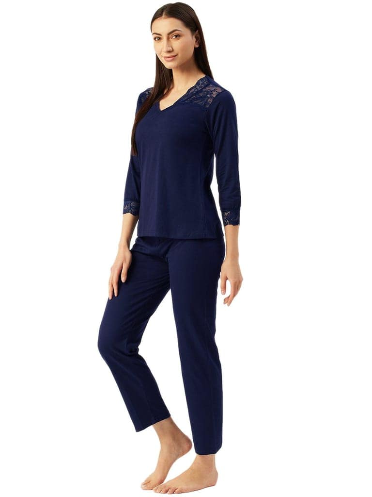 Klamotten Women's Top & Pyjama Nightsuit N104N view 4