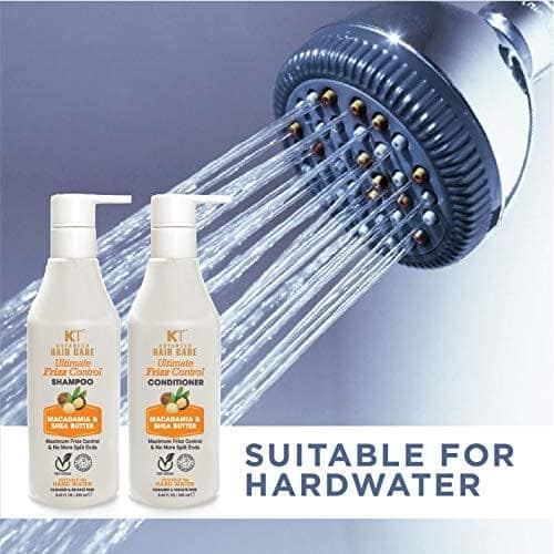 Ultimate Frizz Control Conditioner | Infused with Macadamia & Shea Butter | Controls Frizz & Repairs Split Ends | Sulfate-Free, Paraben-Free | 250ml view 6