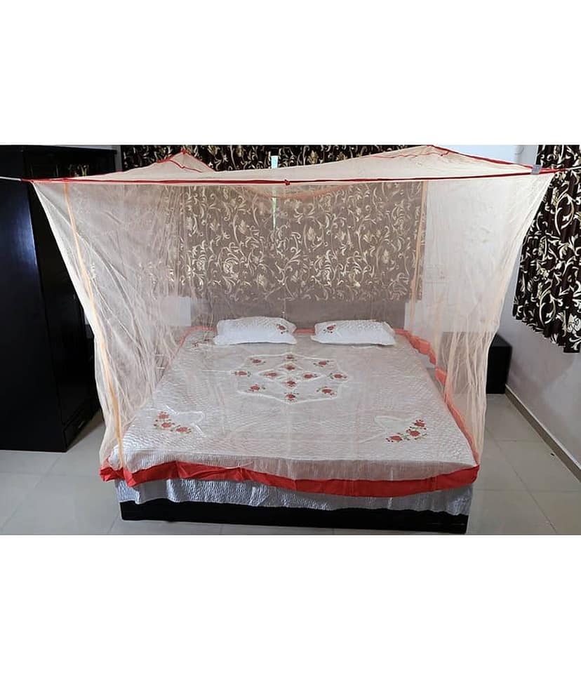Riddhi Mosquito Net, Machardani Double Nylon Plain Hanging Mosquito Net, Machardani view 2