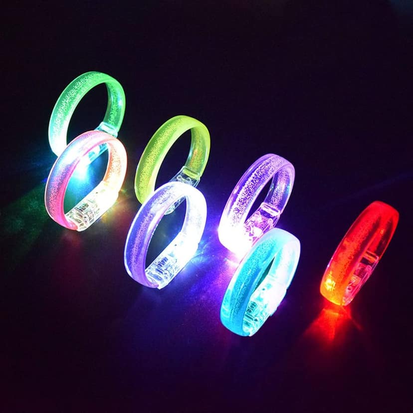 LED Wrist Band Yellow Color-1PC view 5