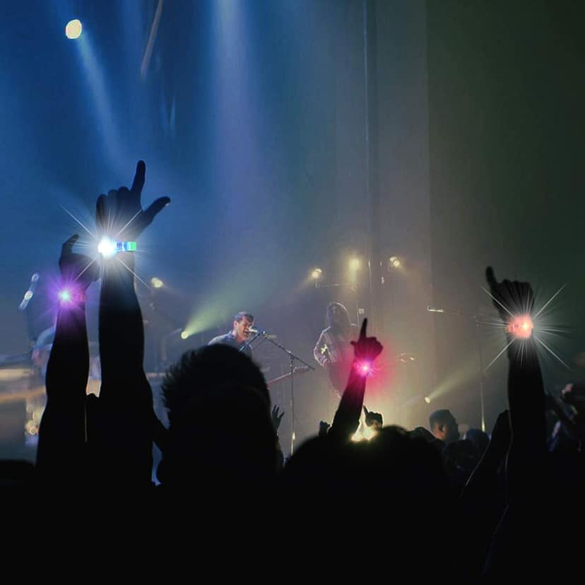 LED Wrist Band Yellow Color-1PC view 6