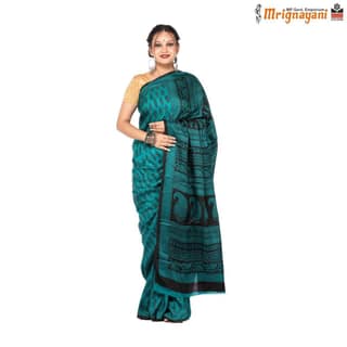 HANDLOOM MULBERY SILK SAREE WITH BLOUSE (SKU - 3I0103080522, SAREE-1159)