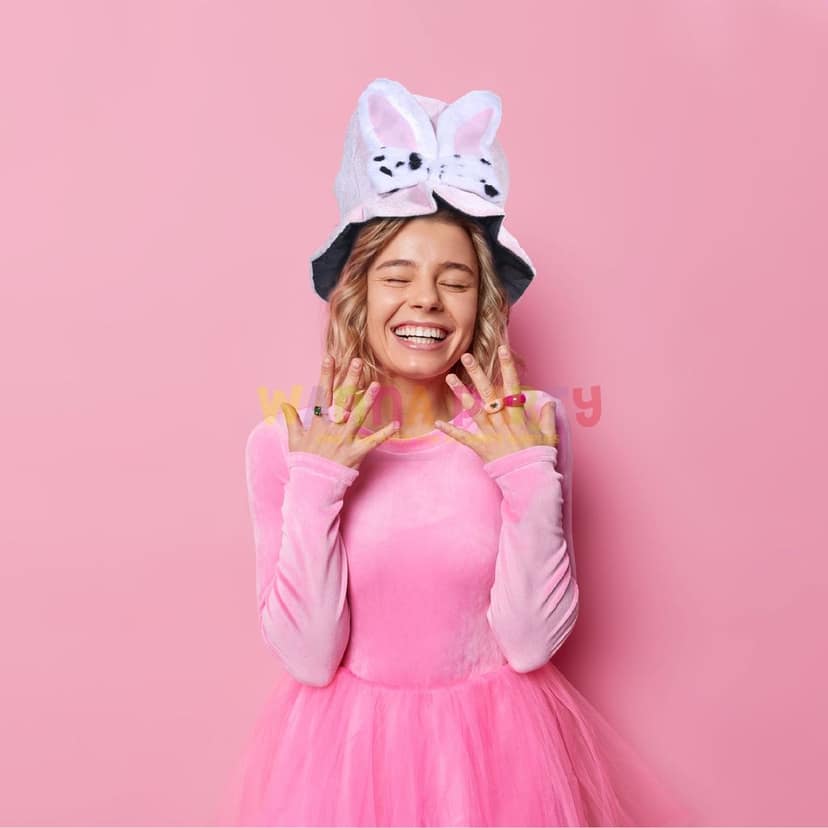 Playboy Bunny Hat Pink view 3