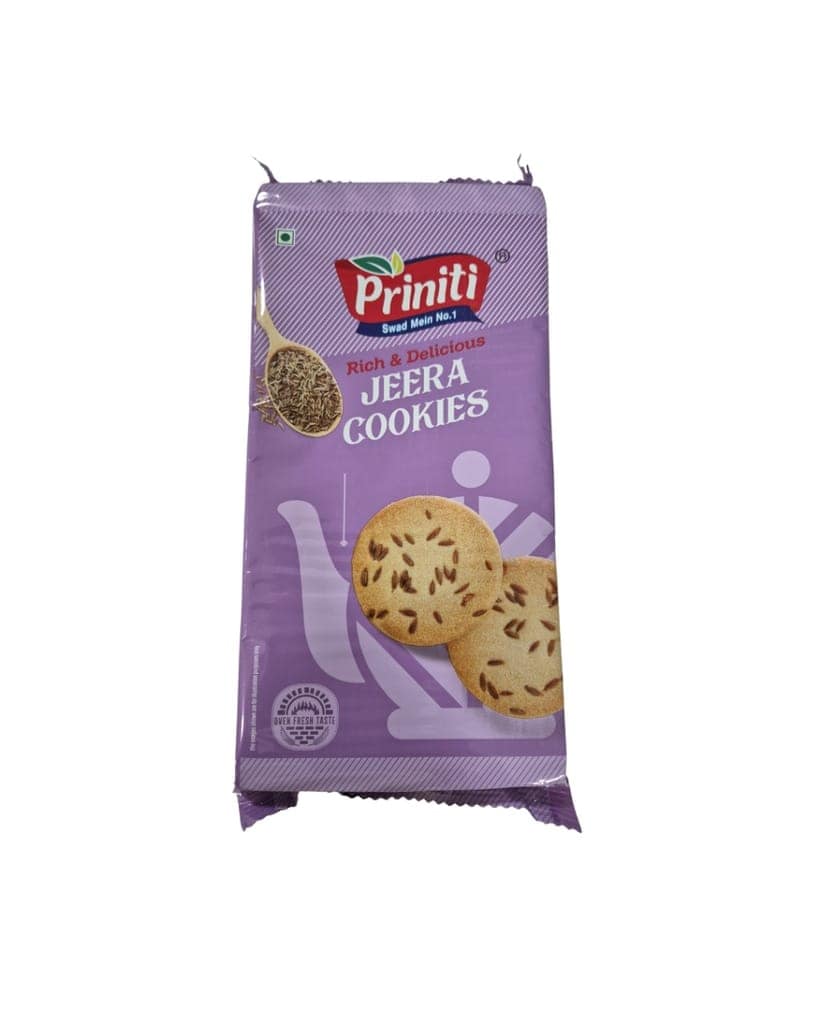 Priniti Jeera Cookies - Rich & Delicious Cumin Flavored Biscuits