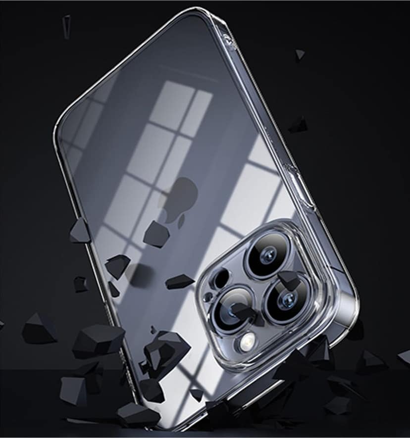Memumi Brilliant Back Cover for Apple iPhone 14 Plus - Transparent view 5