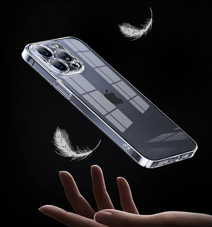 Memumi Brilliant Back Cover for Apple iPhone 14 Plus - Transparent view 8