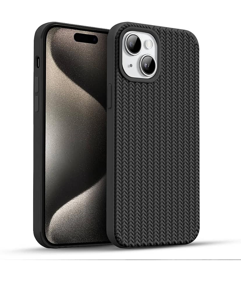 BIG WINGS Shock Proof Case Compatible For Polycarbonate Apple iPhone 15 Plus ( Pack of 1 )