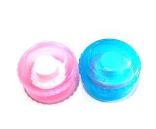 Nawani Powder Puff with Powder Storage(Color May Very) Combo.