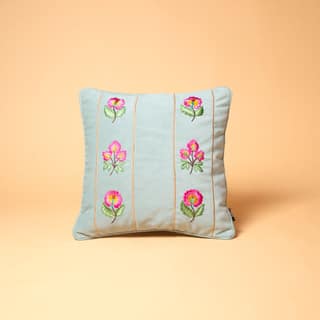 Chann Studio - Mughal Buta Velvet Cushion Covers