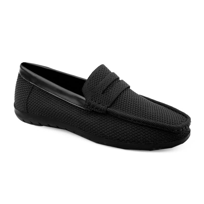 Men's Faux Leather Breathable Fabric Stylish Loafers view 3