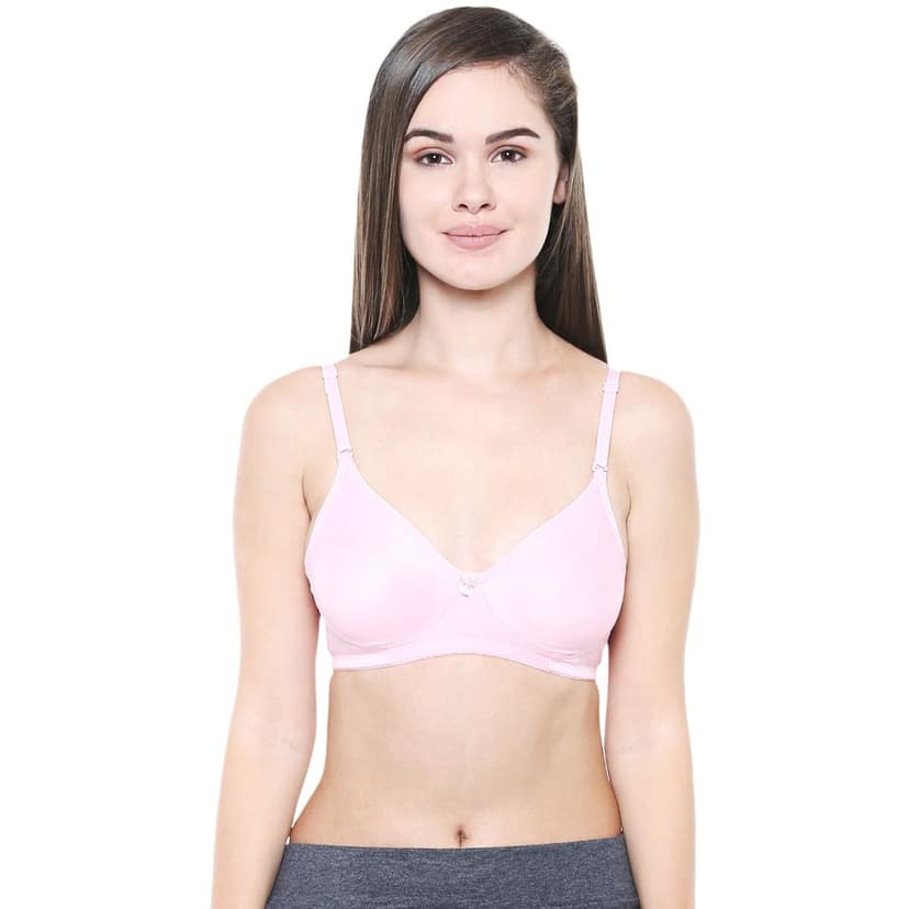 Bodycare Women Cotton Full Coverage Non Padded Regular Bra Pack - 2 E5554BPI view 3