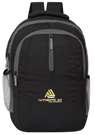 AUTHENTIC AK Laptop Backpack Lastest Design In Multicolor For Men &Women (LAPTOP 28L BACKPACK COLLEGE BAG(BLACK) AAK142, Multicolor)