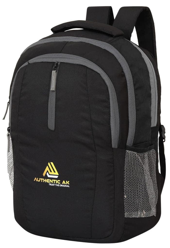 AUTHENTIC AK Laptop Backpack Lastest Design In Multicolor For Men &Women (LAPTOP 28L BACKPACK COLLEGE BAG(BLACK) AAK142, Multicolor) view 3