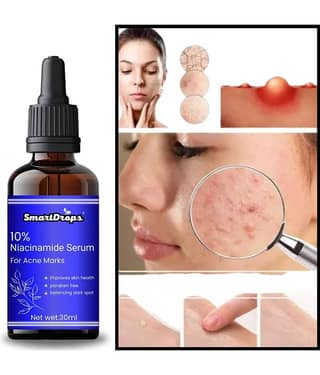 Smartdrops Face Serum Niacinamide Daily Care For All Skin Type ( Pack of 1 )