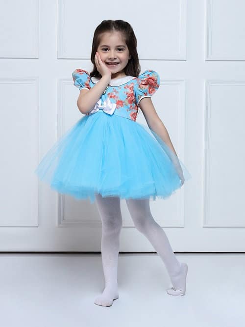 THE PONY & PEONY CO. Jasmine - Girl Half Sleeves Dress