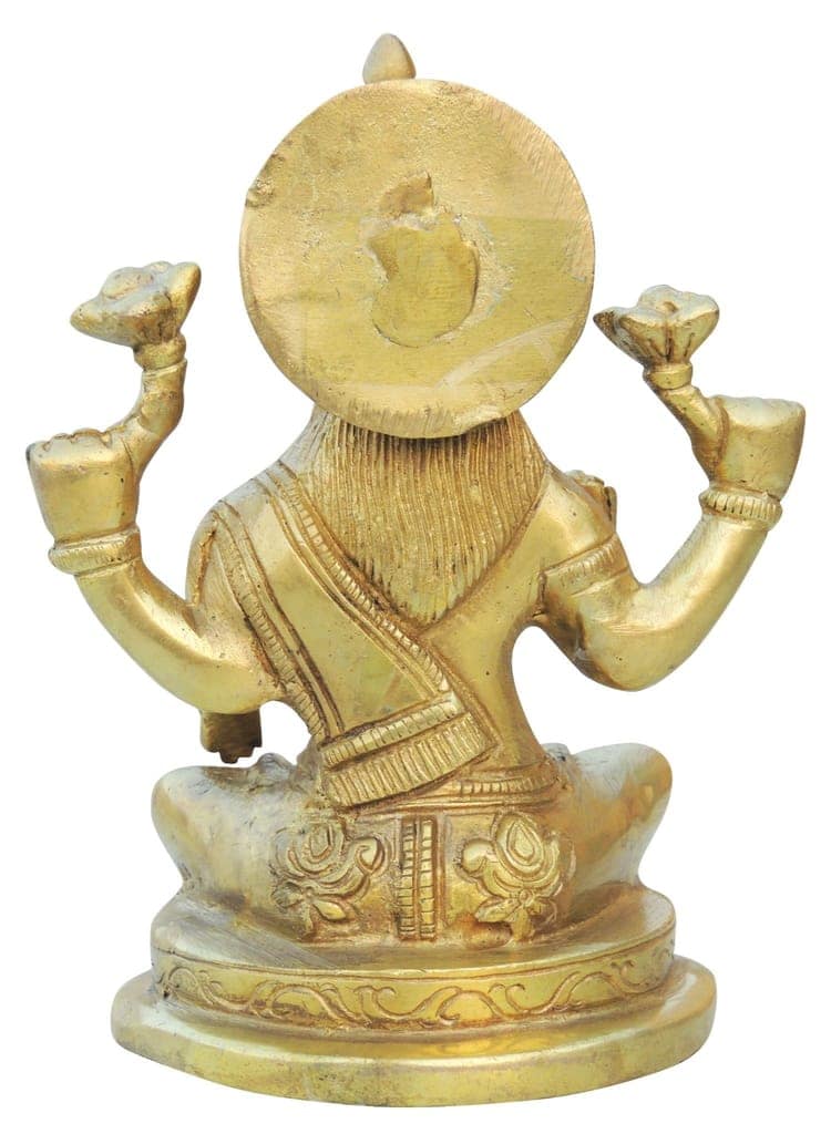 Brass Showpiece Laxmi Ji (BSMAS1000 L) view 3