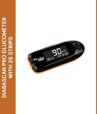DiabaScan PRO Glucometer TD4235 with 25 Strips