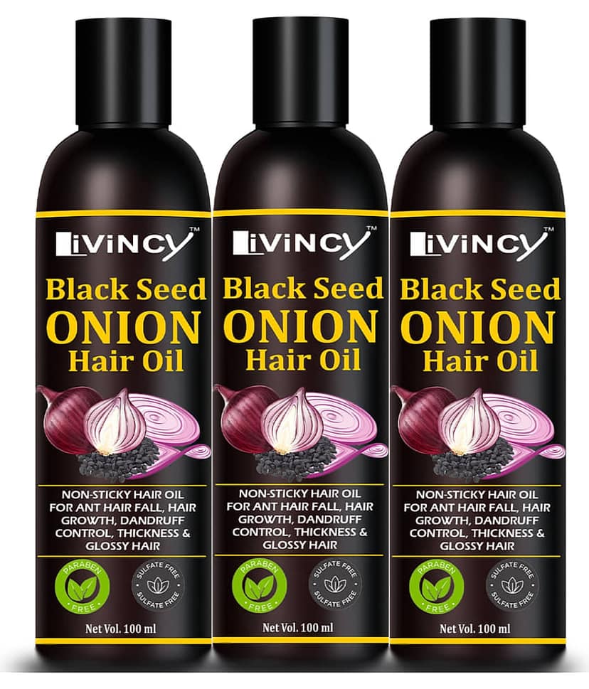 LIVINCY Hair Growth Onion Oil 200 ml ( Pack of 1 ) view 2