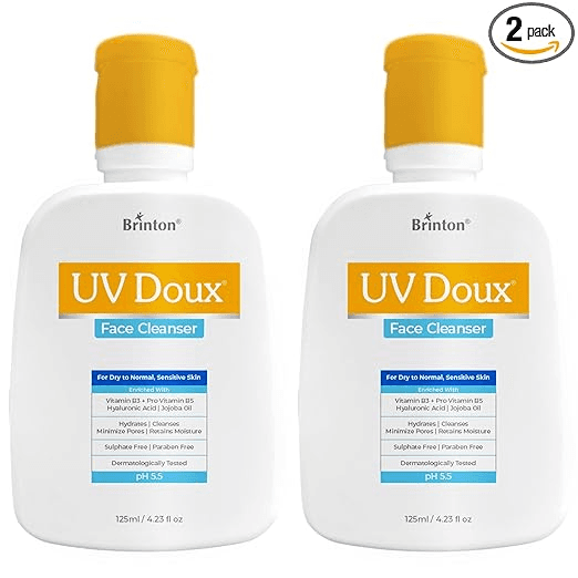 Brinton UV Doux Face Cleanser 125 ml (Pack of 2)