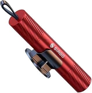 SIAGO Car Safety Hammer – Emergency Escape Tool with Window Glass Breaker & Seat Belt Cutter | Vehicle Safety Hammer for Car, Bus & Truck | Automotive Emergency Tool SIA478