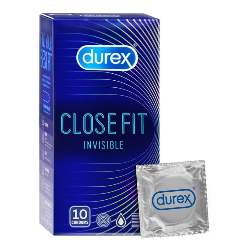 Durex Close Fit Invisible Condoms for Men