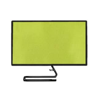 PalaP Super Premium Dust Proof Monitor Cover for HP All in ONE Desktop 21.5 inches (Green)