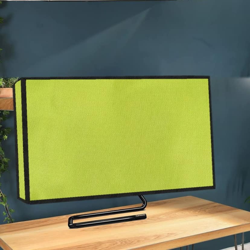 PalaP Super Premium Dust Proof Monitor Cover for HP All in ONE Desktop 21.5 inches (Green) view 5